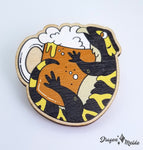 BEERded Dragon Wooden Pins