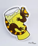 BEERed Dragon Stickers